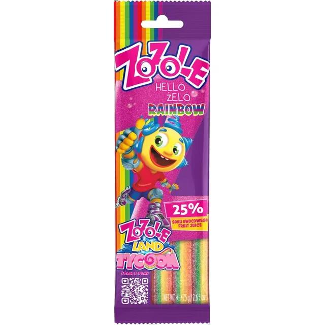 ZOZOLE RAINBOW juotelės 75 g