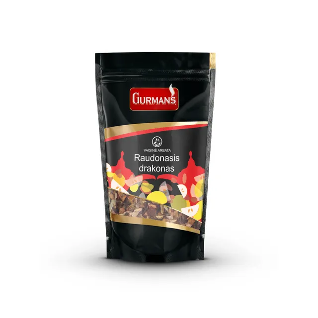 GURMAN'S Vaisinė arbata "Raudonasis drakonas", 90g