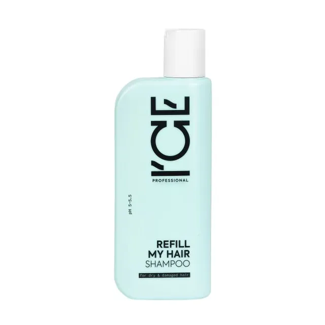 Šampūnas atstatantis sausus plaukus ICE REFILL MY HAIR, 250 ml