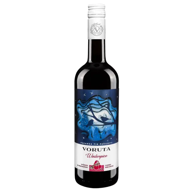 Vyšnių vyno gėrimas VUVG VORUTA Winterspice 8.5% 0.75 l