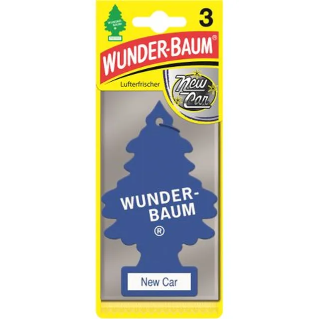 WUNDER-BAUM Tree oro gaiviklis new car, komplektas 3 vnt