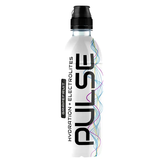 Negazuotas greipfrutų skonio gaivusis gėrimas PULSE, 500 ml