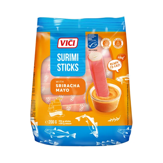 Surimio lazdelės su siračos padažu VIČI, 200 g