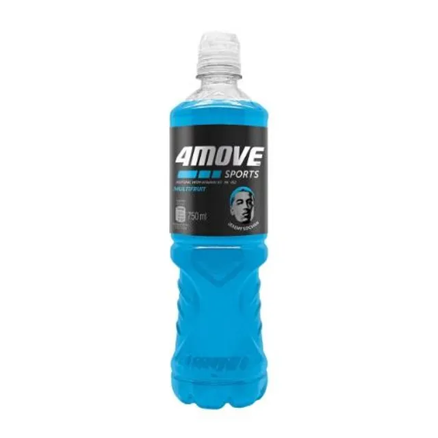 Izotoninis gėrimas vaisių skonio 4 MOVE, 750 ml