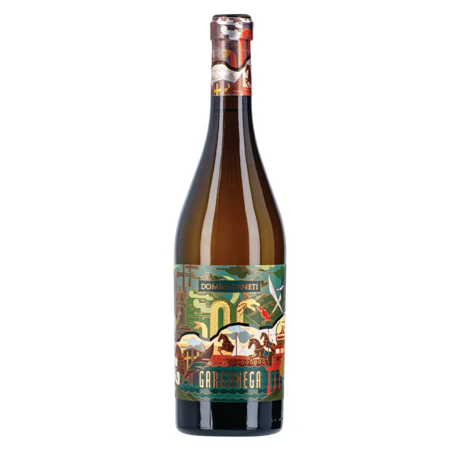 Baltas sausas vynas MARCO POLO GARGANEGA (12%), 0,75 l