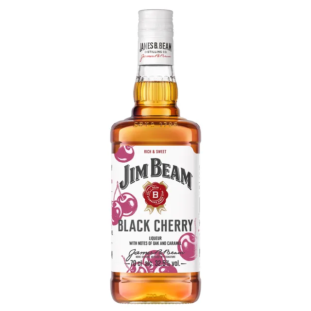 Likeris JIM BEAM BLACK CHERRY (32,5%), 0,7 l