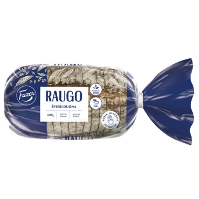 Šviesi duona FAZER RAUGO, 500 g