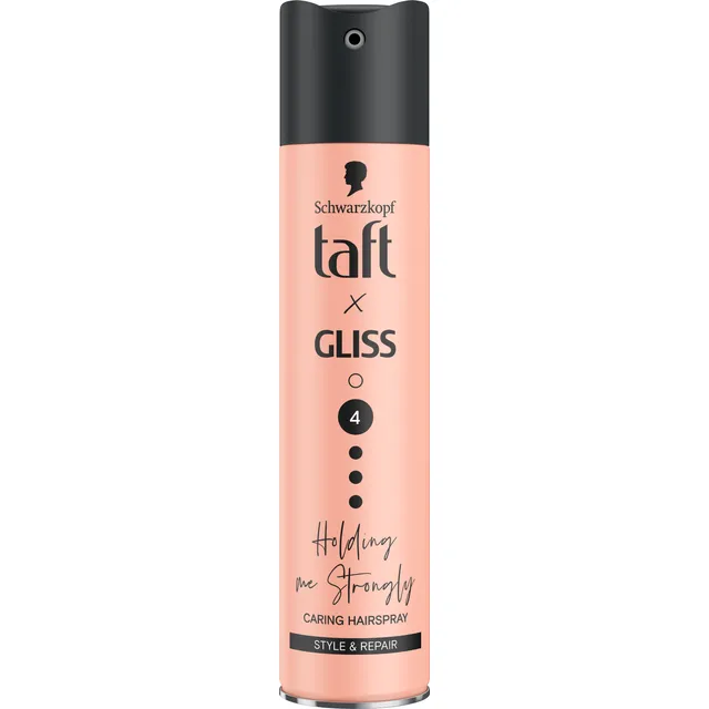 Taft x Gliss plaukų lakas Hold Me Strong, 250 ml