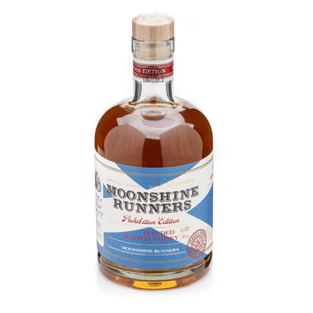 Maišytas viskis MOONSHINE RUNNERS BLENDED IRISH WHISKEY (40%), 0,7 l