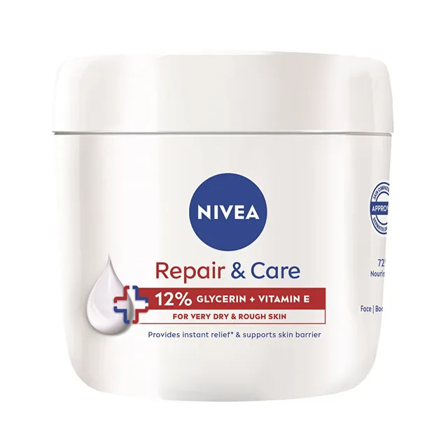 Kremas labai sausai odai NIVEA REPAIR & CARE, 400 ml