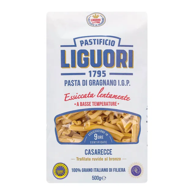 LIGUORI kietagrūdžiai itališki makaronai Casarecce, 500 g