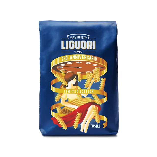 LIGUORI kietagrūdžiai itališki makaronai Fusilli (sraigteliai), 500 g