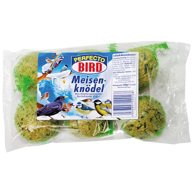 Riebalų rutuliuka paukščiamsi PERFECTO BIRD N6/540 G