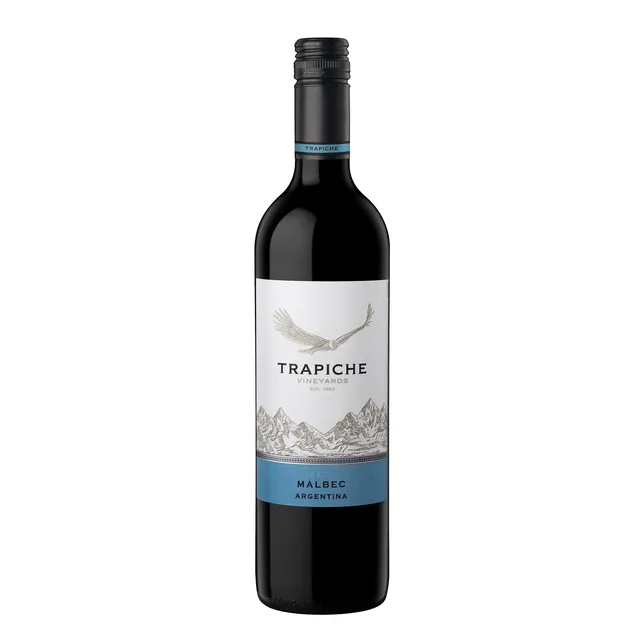 Raudonasis sausas vynas TRAPICHE VINEYARDS MALBEC (13,5%) 0,75 l