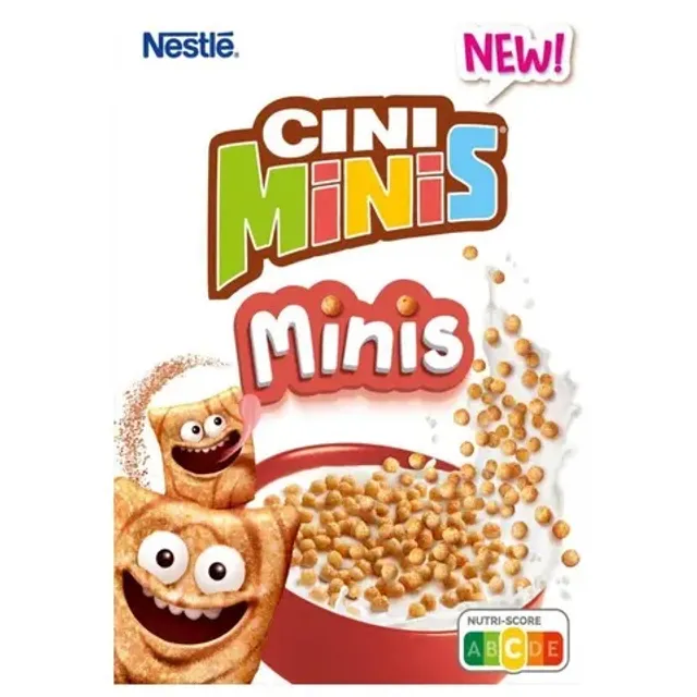 Pusryčių dribsnių rutuliukai NESTLE CINI MINI, 300 g