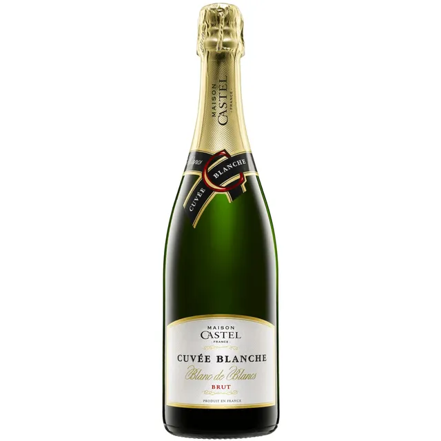 Putojantis sausas vynas MAISON CASTEL CUVEE BLANCHE BLANC DE brut (11%) 0,75 l