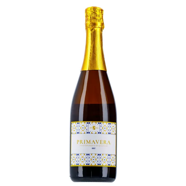 Baltasis briutas rūšinis putojantis vynas PRIMAVERA 12%, 075 l