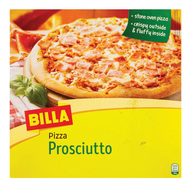 Šaldyta Prosciutto pica kepta krosnyje BILLA, 330 g