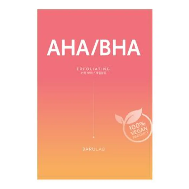 BARULAB AHA/BHA EXFOLIATING lakštinė veido kaukė, 23 g