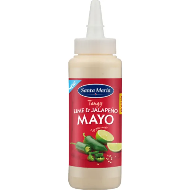 Padažas su žaliosiomis citrinomis ir jalapeno paprikomis, SANTA MARIA, 250 ml