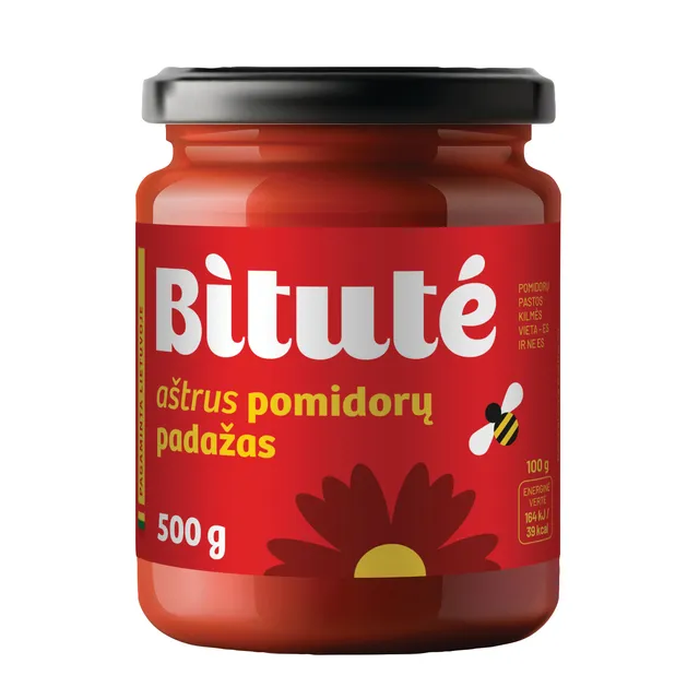 Aštrus pomidorų padažas IKI, 500 g