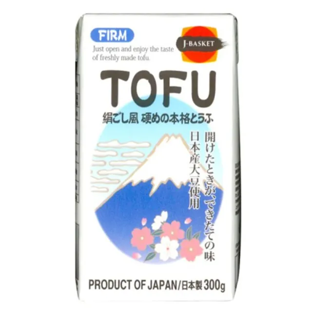 J-Basket Sojų pupelių gaminys TOFU 300 g