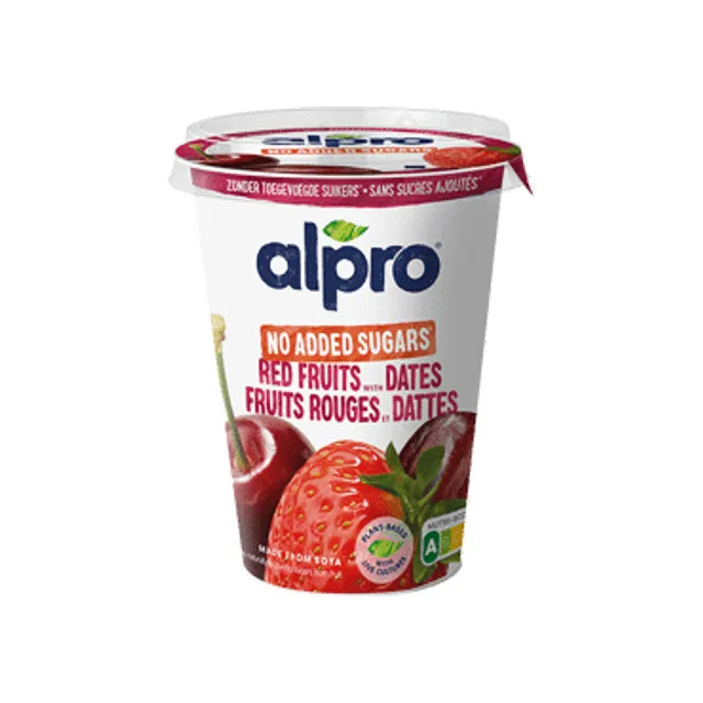 Sojų produktas uogų - datulių skonio ALPRO, 400g