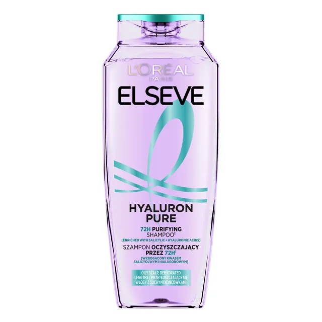 ELSEVE Hyaluron Pure šampūnas, 400 ml