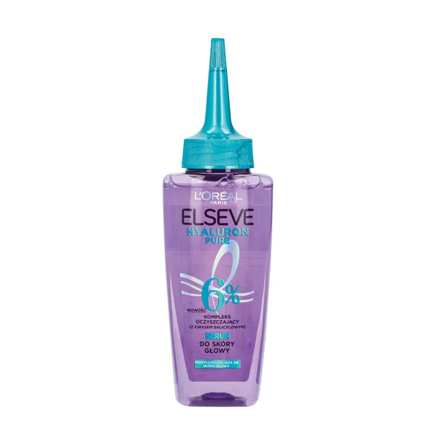 ELSEVE Hyaluron Pure serumas galvos odai, 102 ml