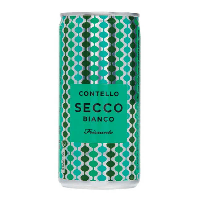 Putojantis vynas CONTELLO SECCO BIANCO (10%) 0,2 l