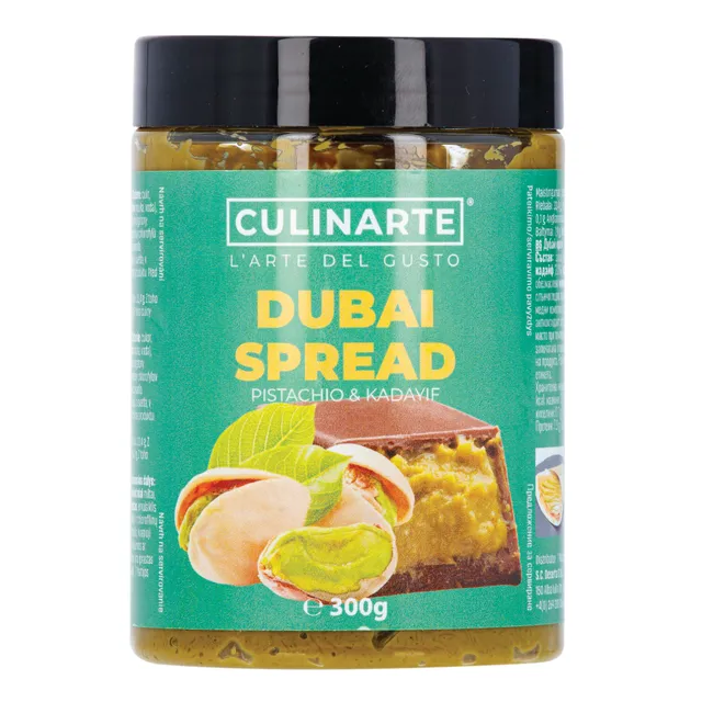 Pistacijų kremas su Kadayif tešla CULINARTE, 300 g
