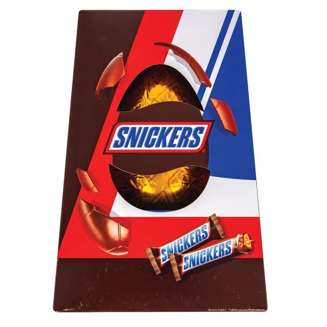 Šokoladinis kiaušinis SNICKERS, 216 g