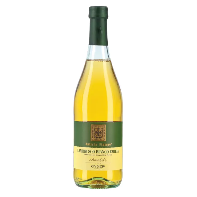 Putojantis vynas ANTICHE STAMPE LAMBRUSCO EMILIA (8%) 0,75 l