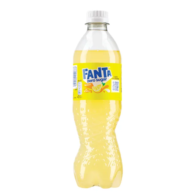 Gaivusis gėrimas FANTA LEMON ZERO, 500 ml
