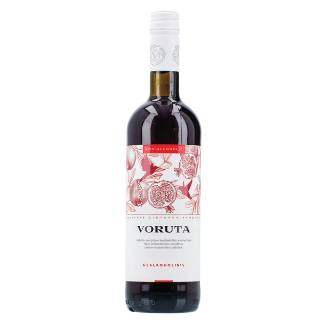 Nealkkoholinis granatų vynas VORUTA, 750 ml