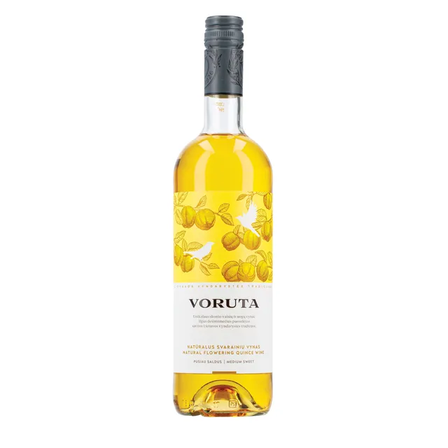Nat. svarainių vynas VORUTA, 0,75l 11 %