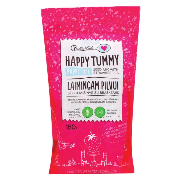 Sėklų mišinys su braškėmis(Beatos virtuvė)150g