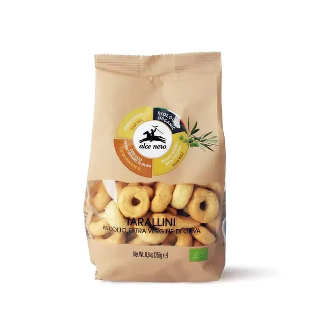 Krekeriai TARALLINI su alyvuogių aliejumi, 250 g