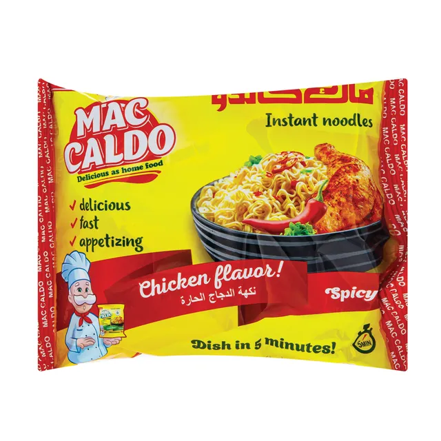 Mac Caldo greito paruošimo sriuba su vištiena aštri