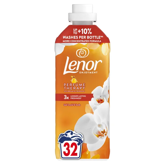 Minkštiklis LENOR  Gold Orchid&Vanilla, 32 skalb., 675ml