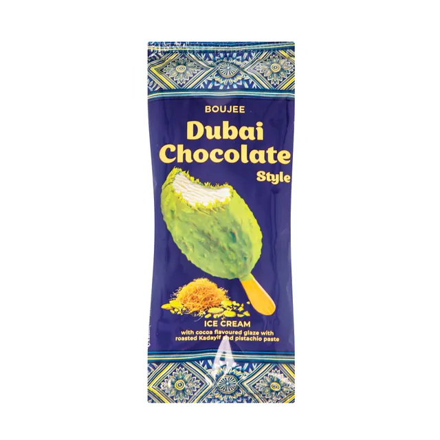 Dubajaus šokolado stiliaus ledai BOUJEE, 55 g