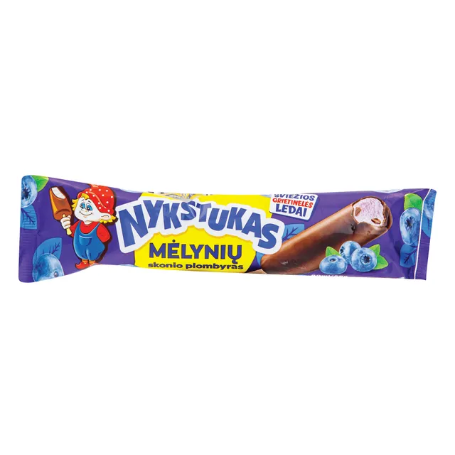 Glaistytas mėlynių skonio plombyras 'NYKŠTUKAS',80ml/58g