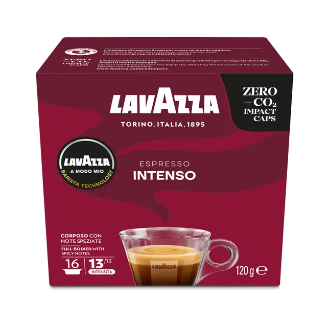 Kavos kapsulės "Lavazza A Modo Mio Intenso" 120g 16 vnt