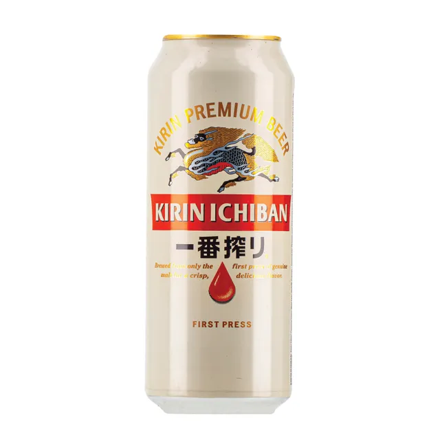 Šviesusis alus KIRIN ICHIBAN 5,0%, 500 ml