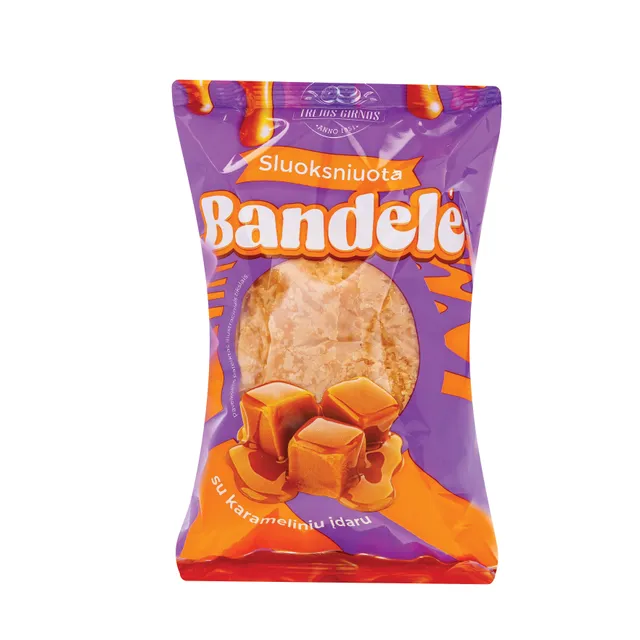 Sluoksniuota bandelė su karamele