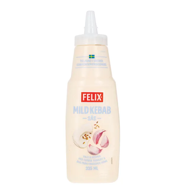 Padažas Švelnus kebabų "Mild Kebab" 335ml