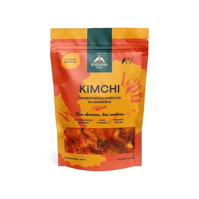 Fermentuotos daržovės su ananasais KIMCHI, 400 g