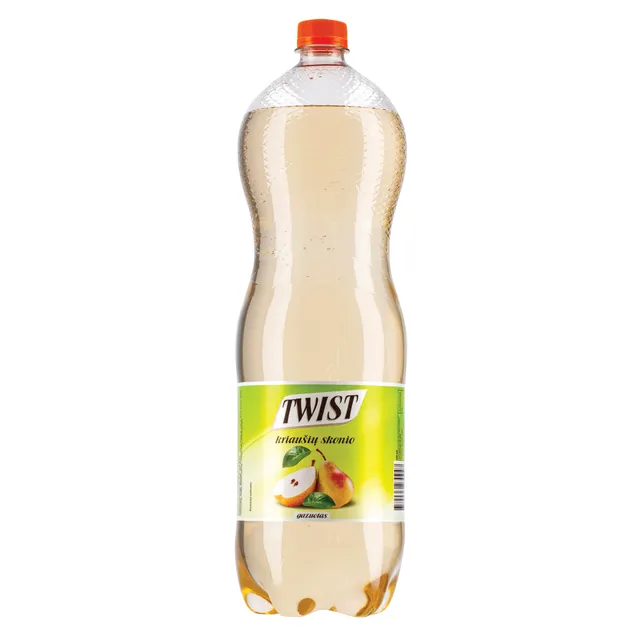 Kriaušių skonio gazuotas gaivusis gėrimas TWIST, 2 l