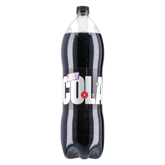 Klasikinės kolos skonio gazuotas gaivusis gėrimas JUST COLA, 2 l
