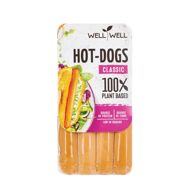 Žirnių dešrelės WELL WELL, 8x200g